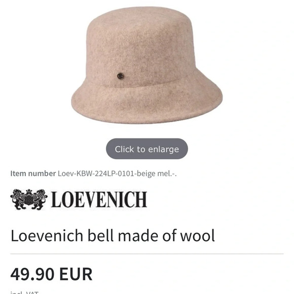 Loevenich wool Hat - Picture 2 of 2